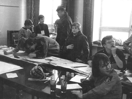 1990-03 Редакция газеты слёта пионеров Свердловской области